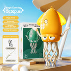 Wiggly Dancing Octopus in Sunny Yellow
