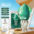 Wiggly Dancing Octopus in Mint Green