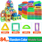 Magic Magnetic Build Tiles in 84 pieces