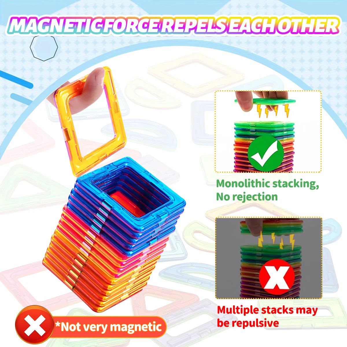 Magic Magnetic Build Tiles