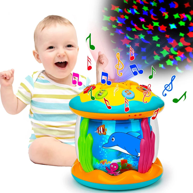Ocean Glow Music Drum