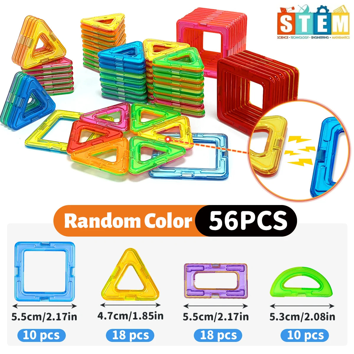 Magic Magnetic Build Tiles