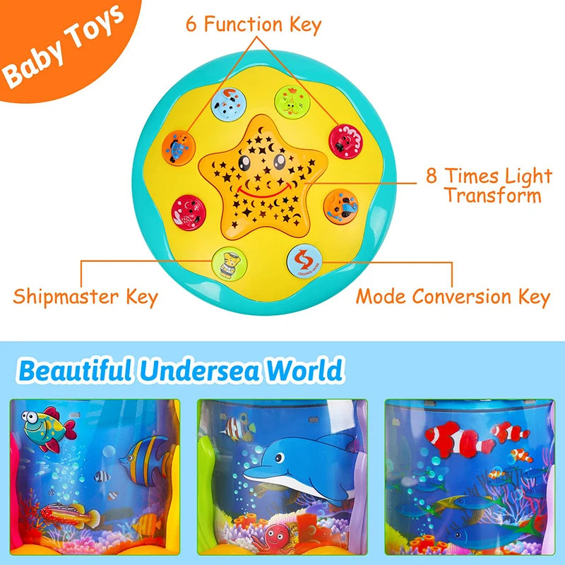 Ocean Glow Music Drum
