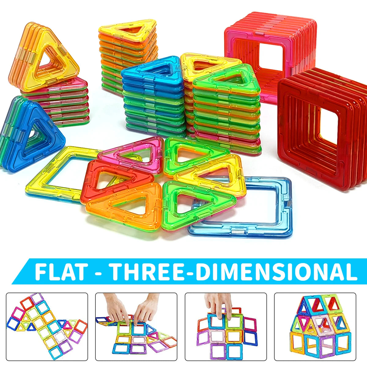 Magic Magnetic Build Tiles