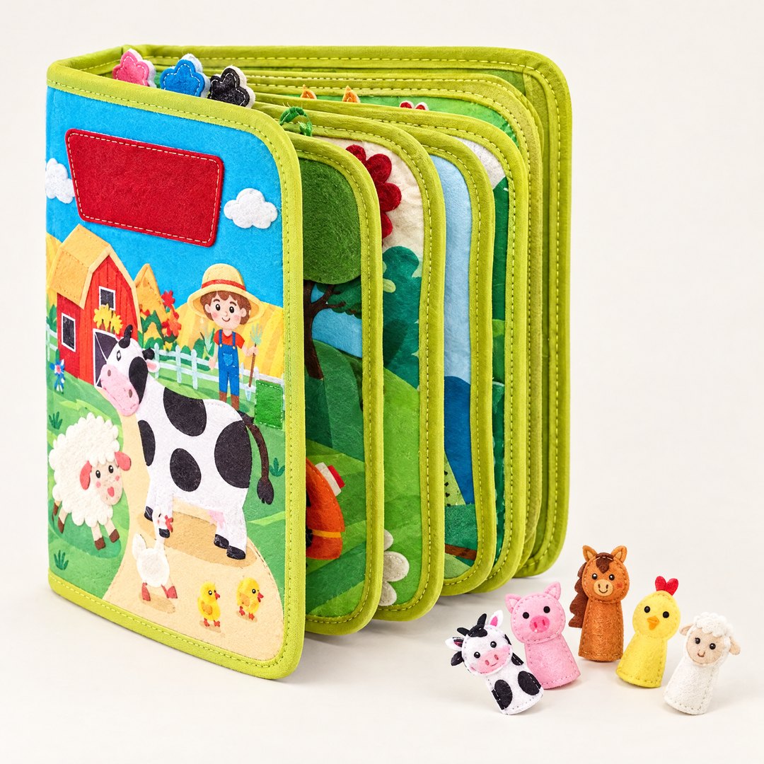 Pip's Farm Busy Book photo 6