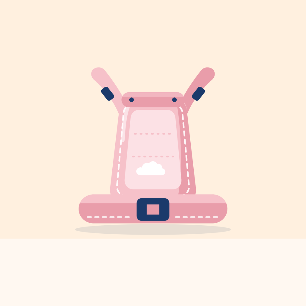 Cloud Hug Baby Carrier in Blush